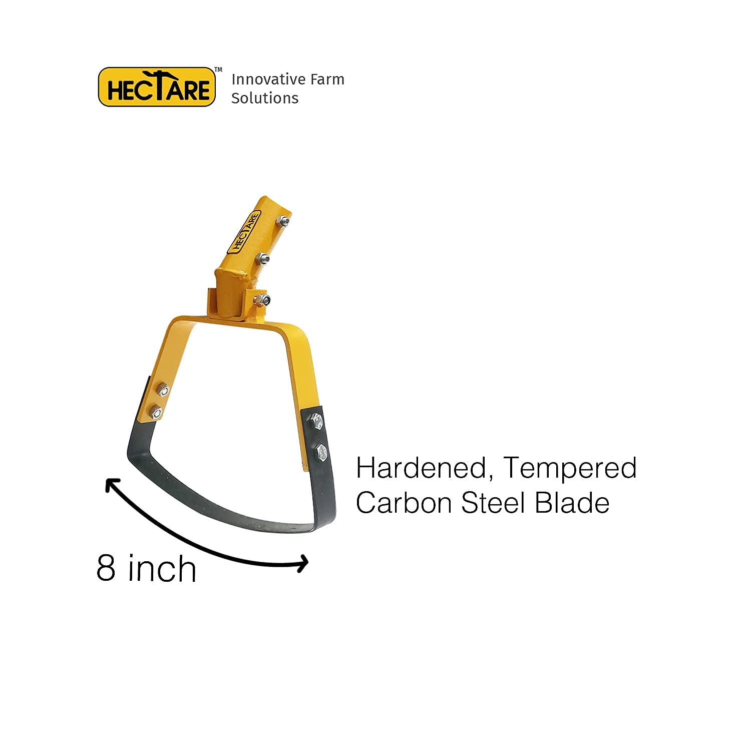 Weeding Hoe Hectate 2 Hectare hand weeder blade is 8 inches long, Covers more area and reduce the time of weeding